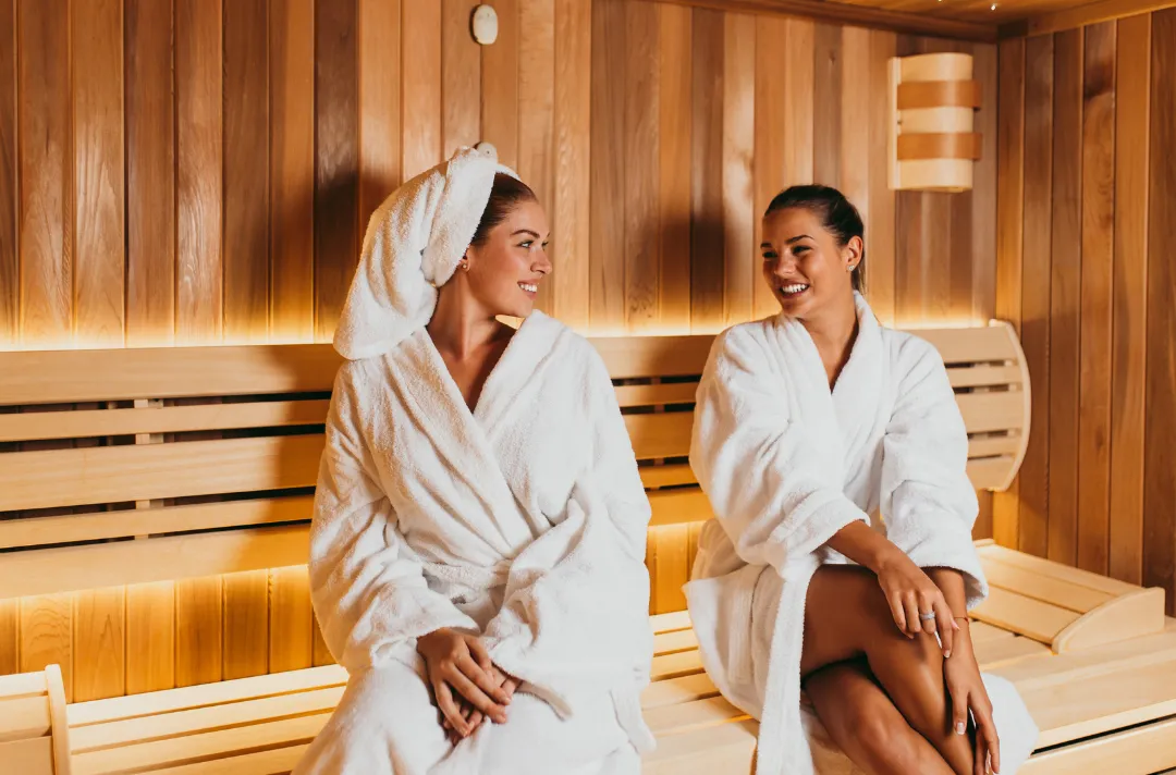 A sauna session can promote relaxation and improve your integrative health.