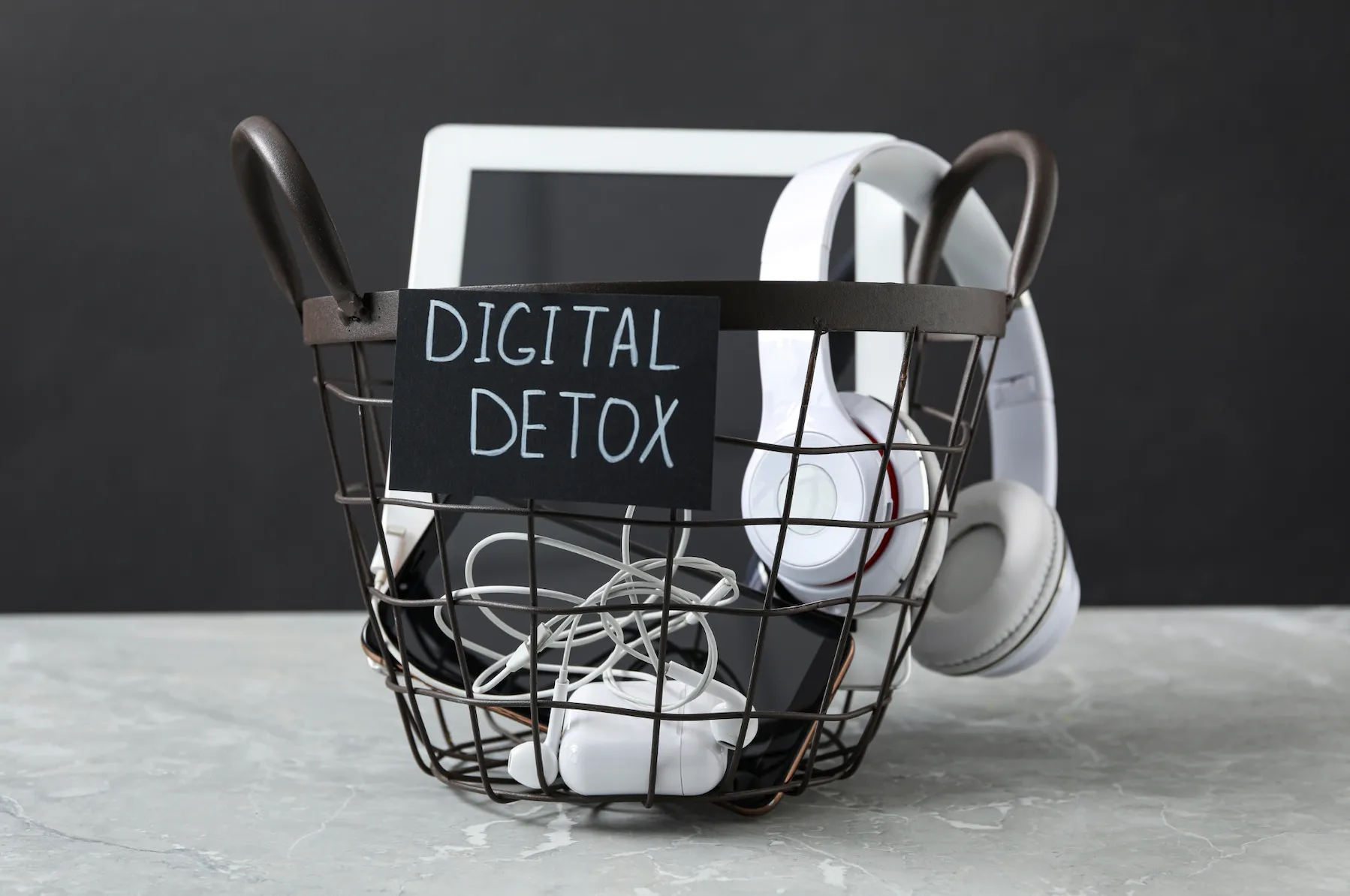 Digital technology and digital communication worsen stress levels from a mobile device.