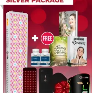 Red Light Therapy - Precision Bundle - Pro 300 - Chlorella + Lymphflo