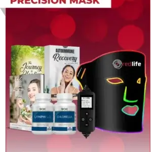 Red Light Therapy - Mask - Chlorella + Lymphflo